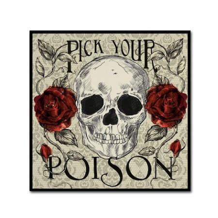 Fiona Stokes-Gilbert 'Pick Your Poison' Canvas Art,18x18